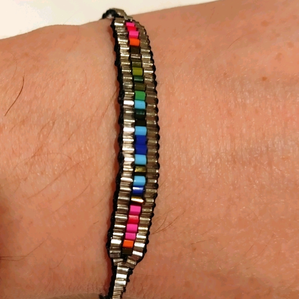 Never worn Stella and Dot adjustable bracelet